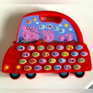 Vtech Peppa Pig electronic alphabet car
